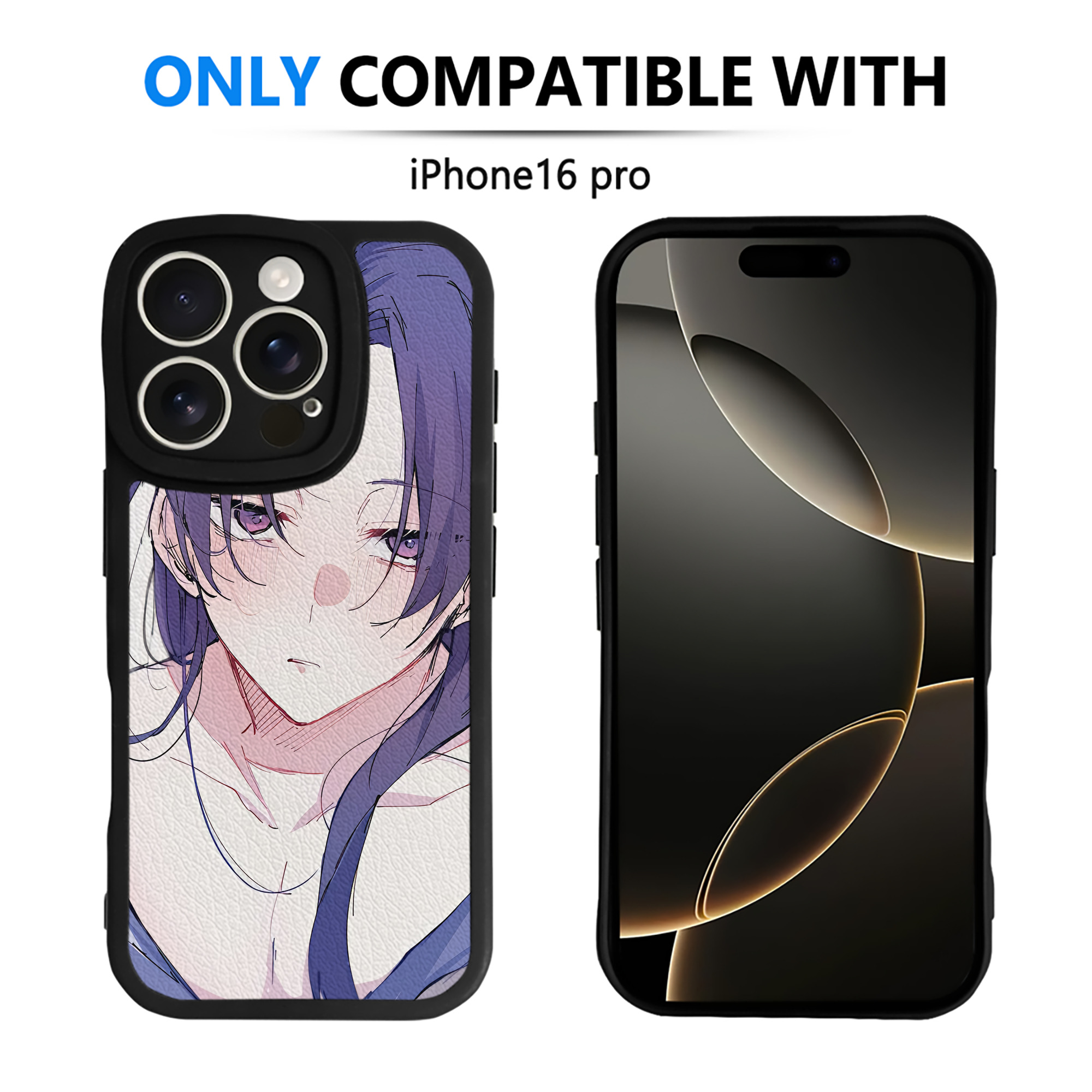 （画像用） 薬屋のひとりごと The Apothecary Diaries 【iPhone 16シリーズ対応】シリコンスマホケース（レザー調） 材質：シリコン